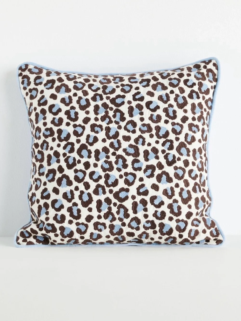 Anthropologie Ruthie Leopard Pillow